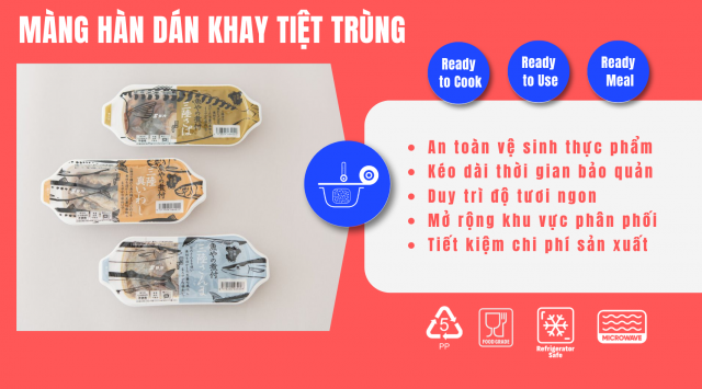 MÀNG HÀN DÁN KHAY TIỆT TRÙNG